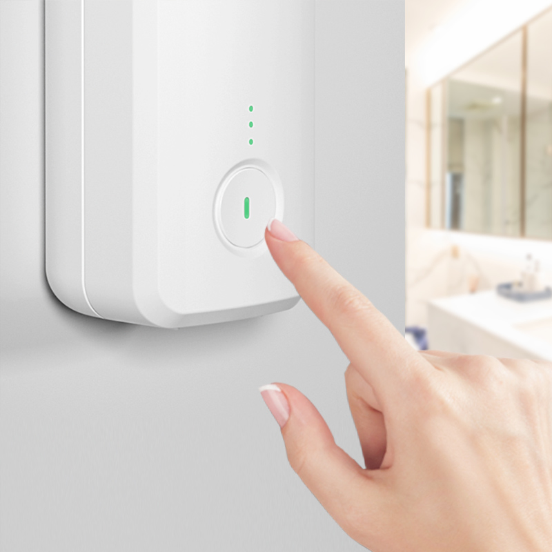 Use Battery ABS Material White Essential Oil Diffuser