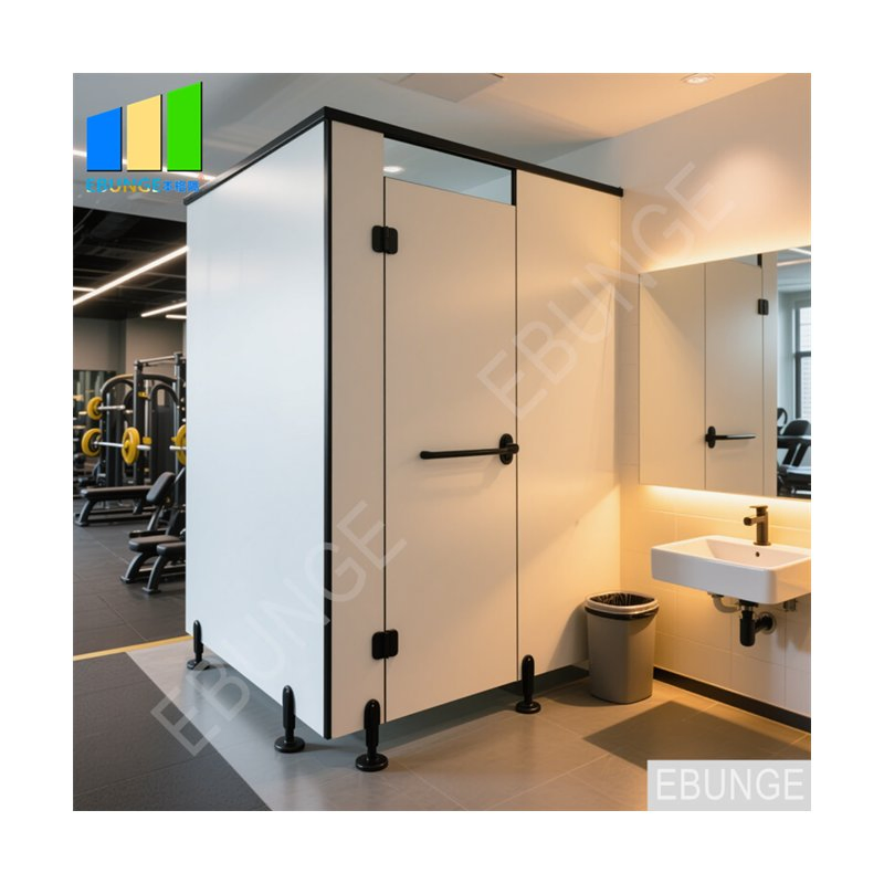 Toilet Cubicle System for Bathroom Shower Room & Hospital Toilet Partition Stalls