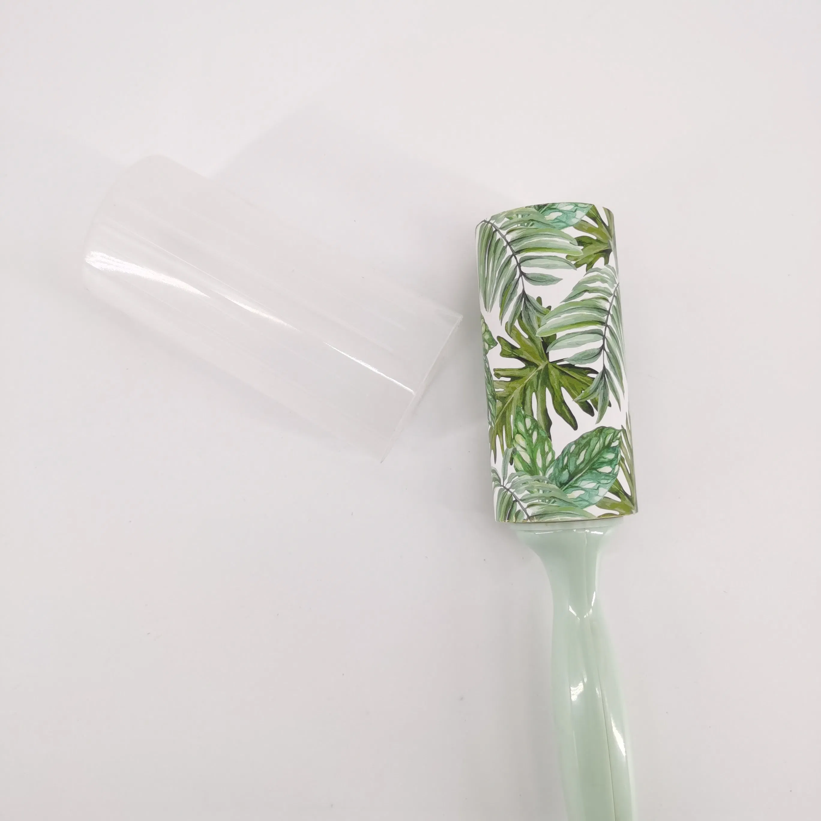 Reusable Manual Plastic Style Household Cleaning Set Sticky Paper Lint Roller for Pet Hair Removal Brush