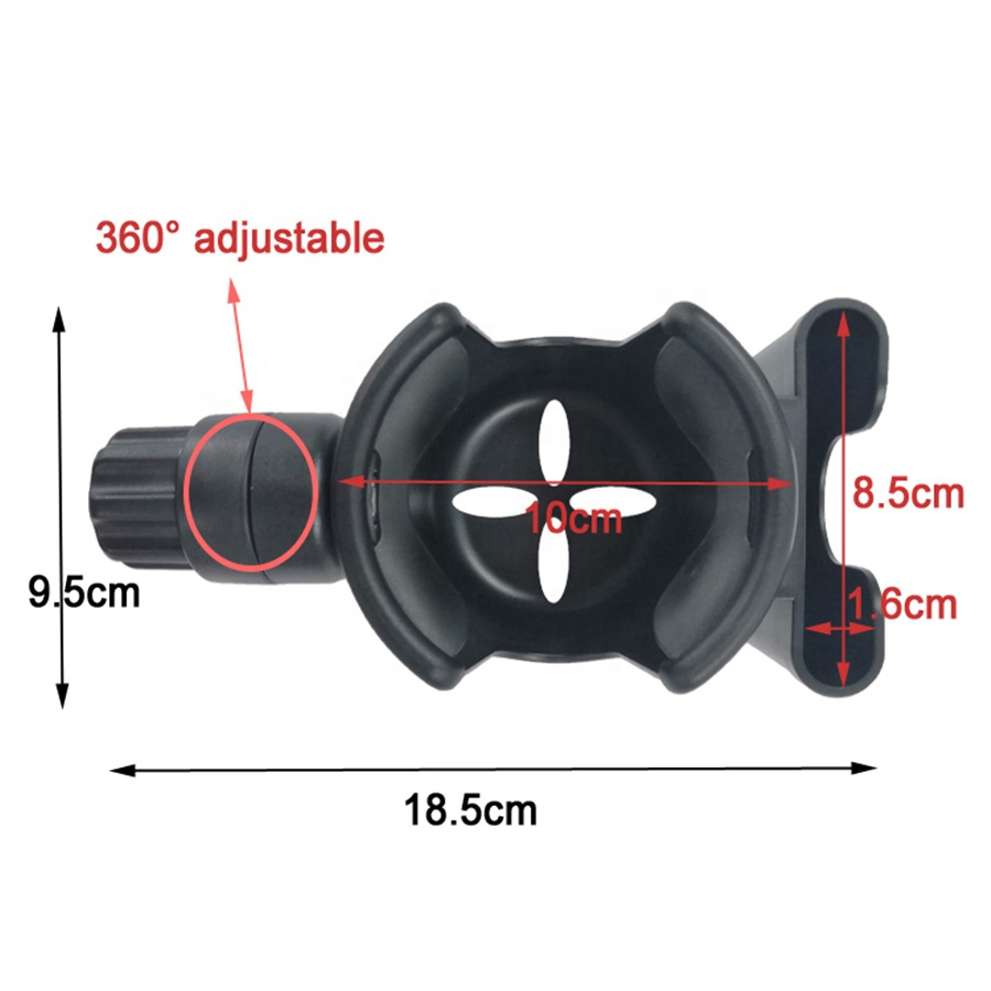 Stroller Cup Holder with Phone Holder