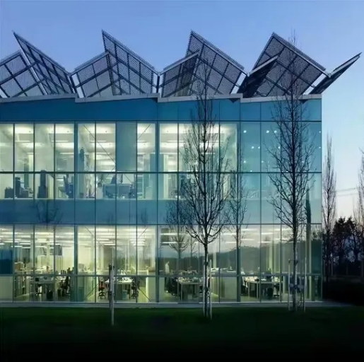 Soundproof Glass Curtain Wall for Urban Buildings