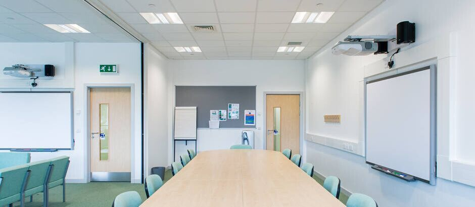 Acoustic Sound Panels Thermal Insulation Rockwool Suspended False Ceiling Panels for Hospital/School