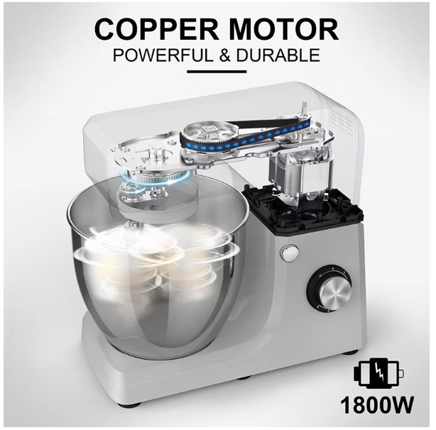 Powerful Kitchen Use Machine Robot Mixers Knead Dough Meat Grinder Stand Mixer