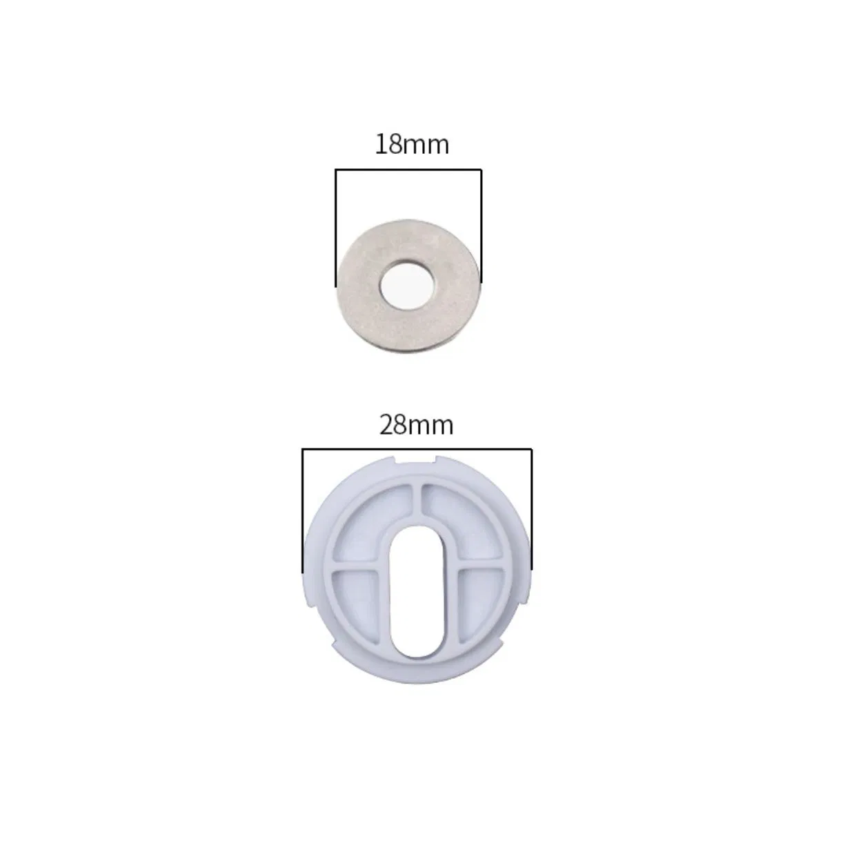 Toilet Lid Fixing Screws New Locking 304 Stainless Steel Nine-Nut Fittings Expansion Toilet Plug Toilet Seat Screw