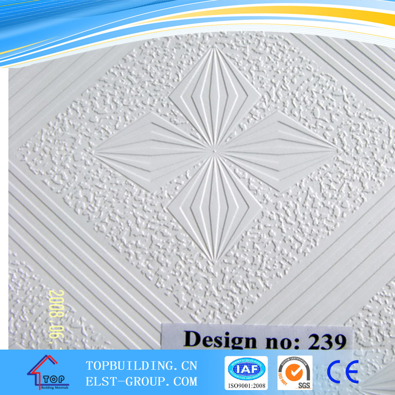 PVC Film for Plasterboard Ceiling 1230mm*500m 251p-1 PVC Film