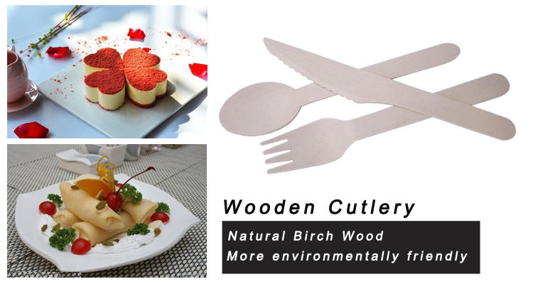Wooden Modern Baby Cutlery Disposable Tableware Offers