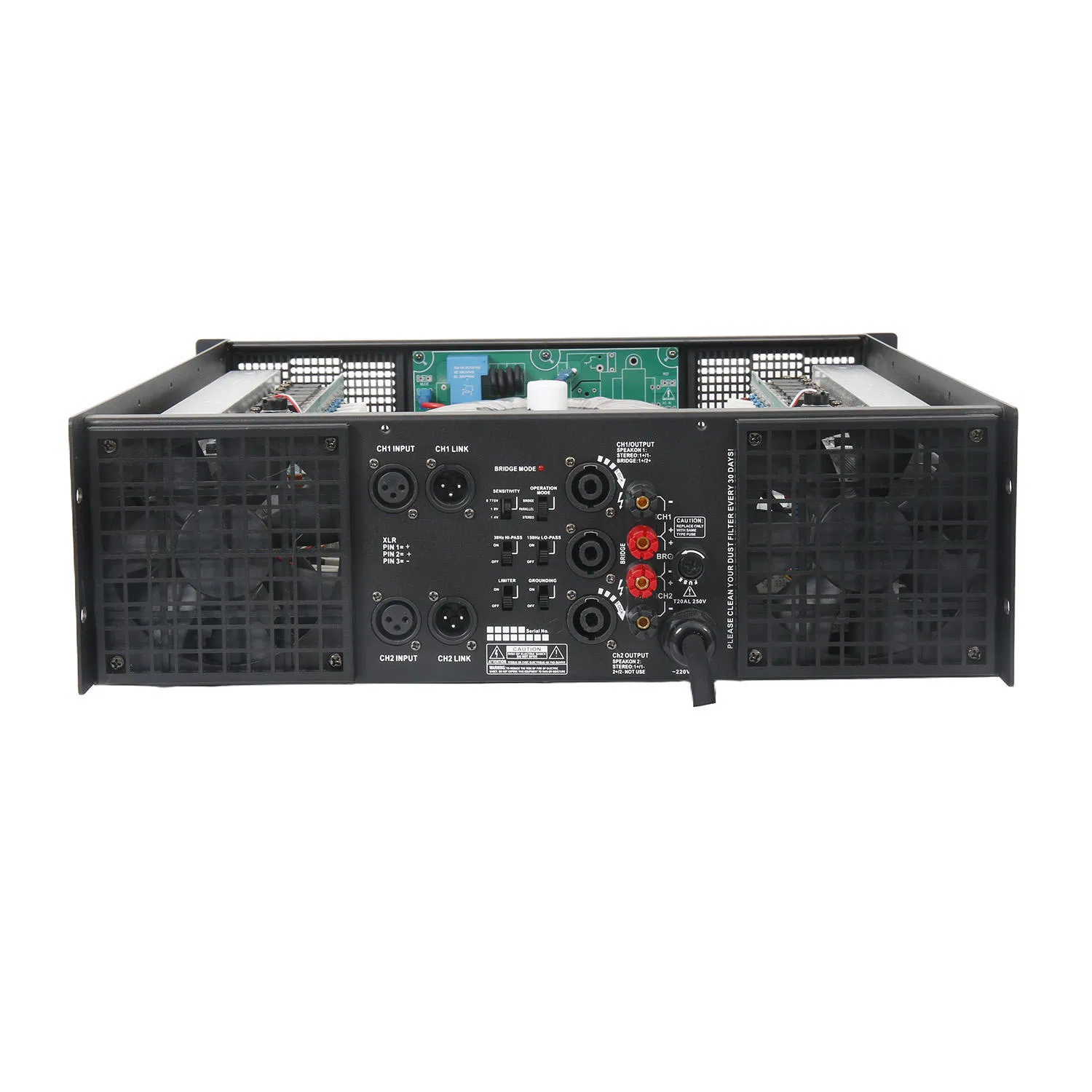 Ca1 Ca18 Ca20 Professional Power Amplifiers 2 Channels 15 Inch Sound System