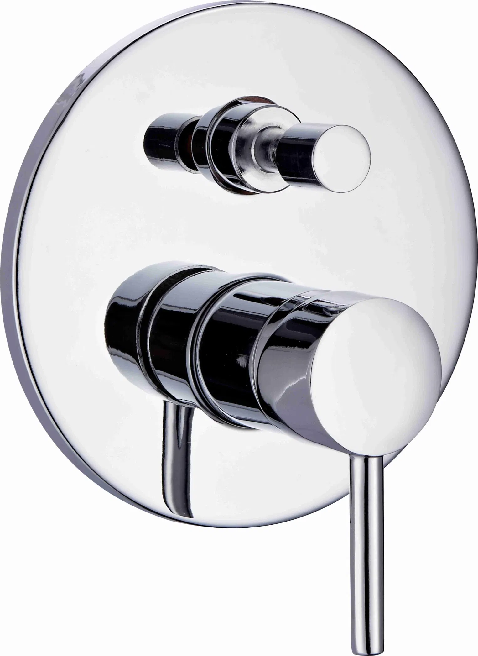 Скрытый смеситель для душа с однорычажным переключателем