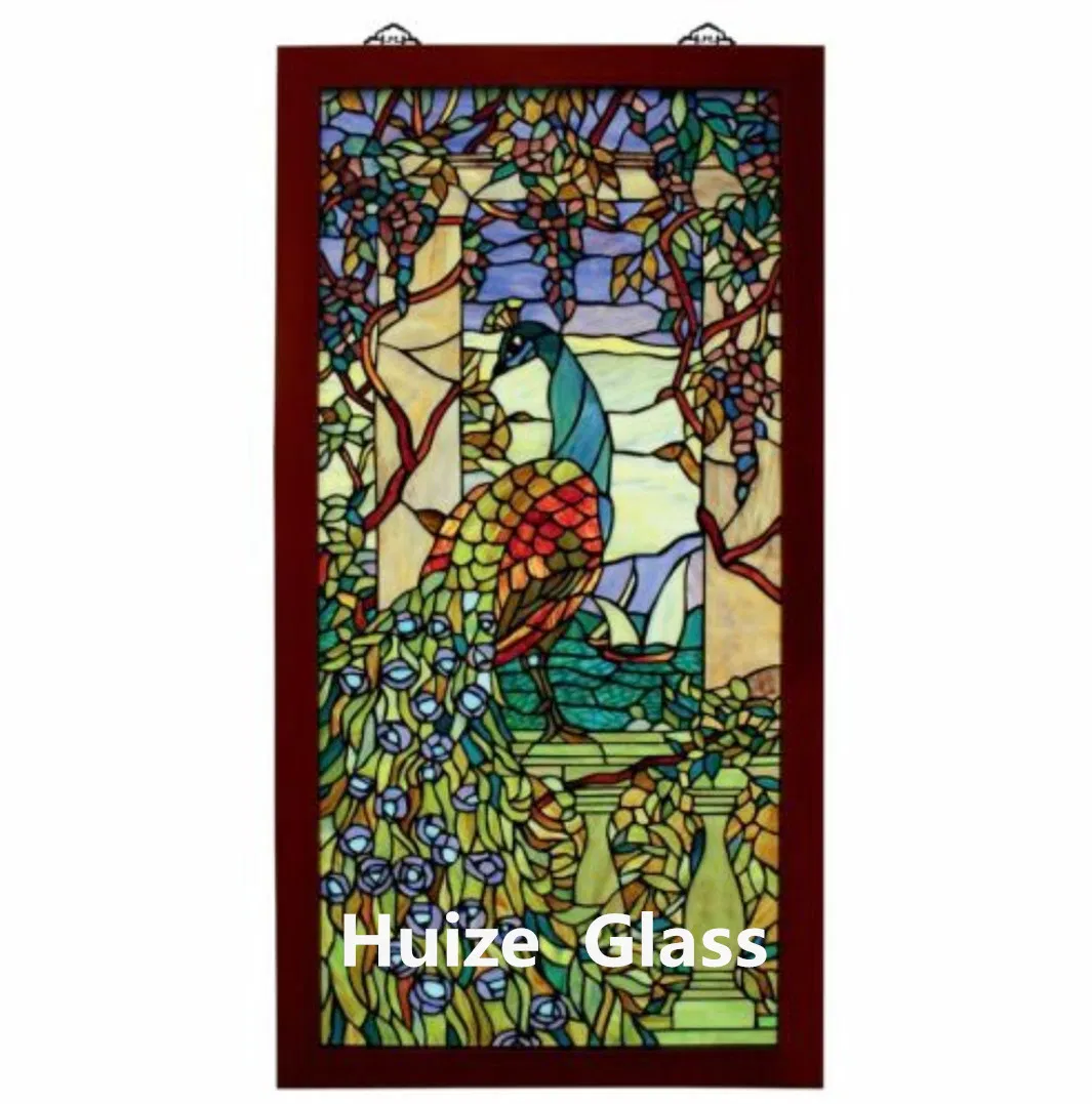 Custom Handmade Church Glass Tiffany Stained Glass Leadlight Window Panel