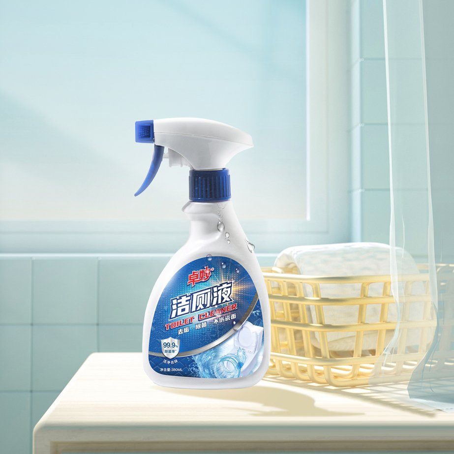 Eco Friendly Toilet Cleaner Liquid Bathroom Wc Cleaner for Daily Maintenance