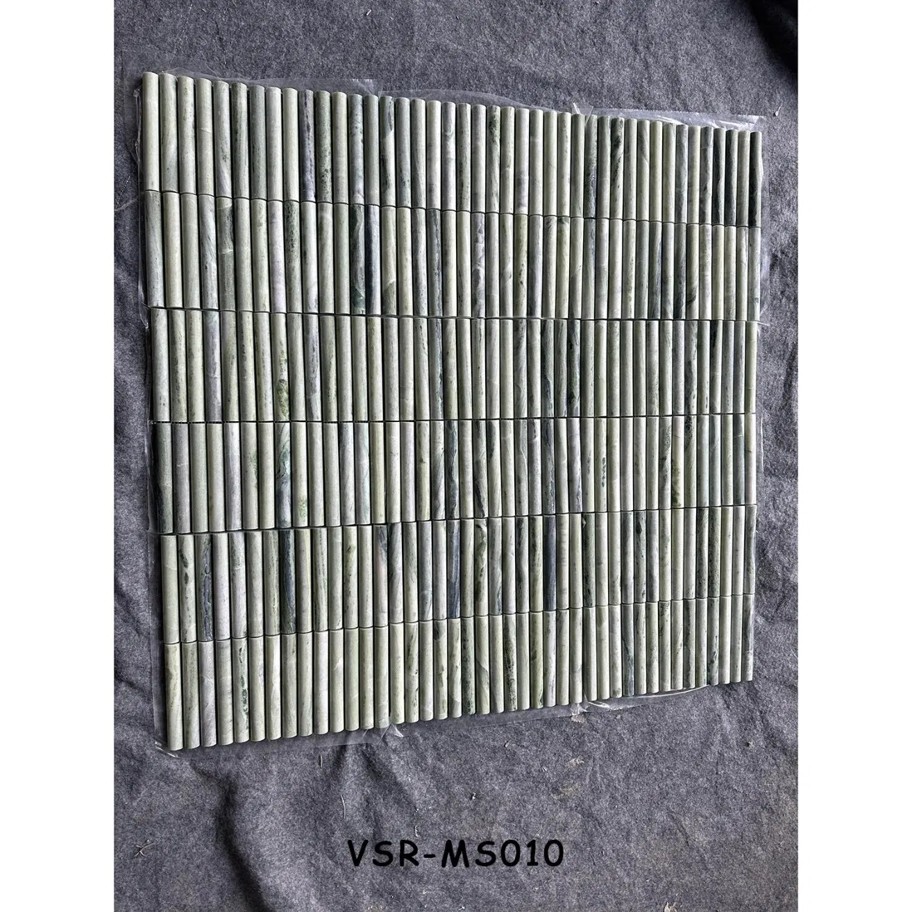 Мозаика из натурального мрамора, длинная полоса, 30x30 мм