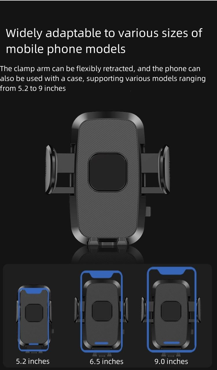 Универсальный держатель телефона в авто 3 в 1