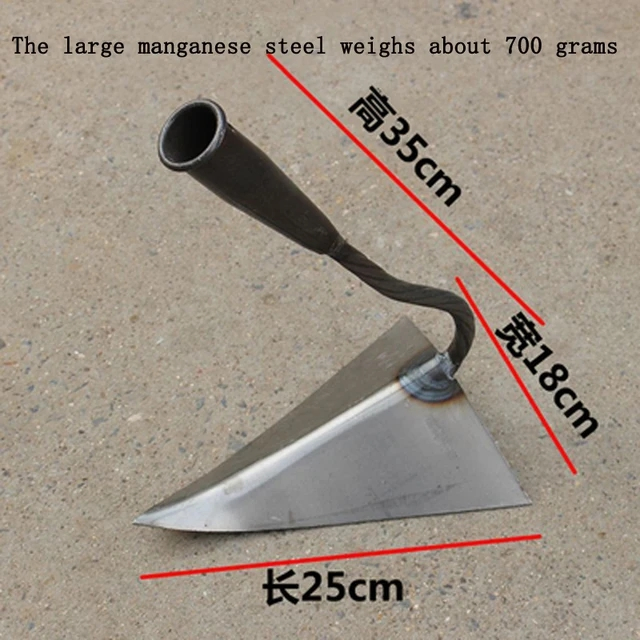 Hand Plow Manual Plough Rake Hoe Garden Tools Agricultural Farming Equipment