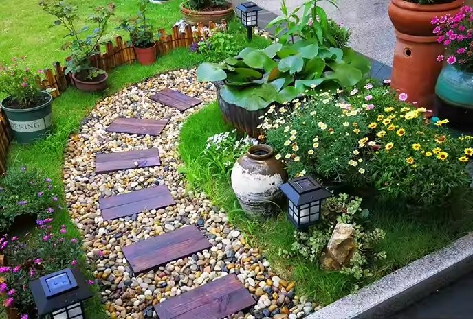 Factory Wholesale Quality River Pebble Stone Natural Decorative Cobble Pebbles