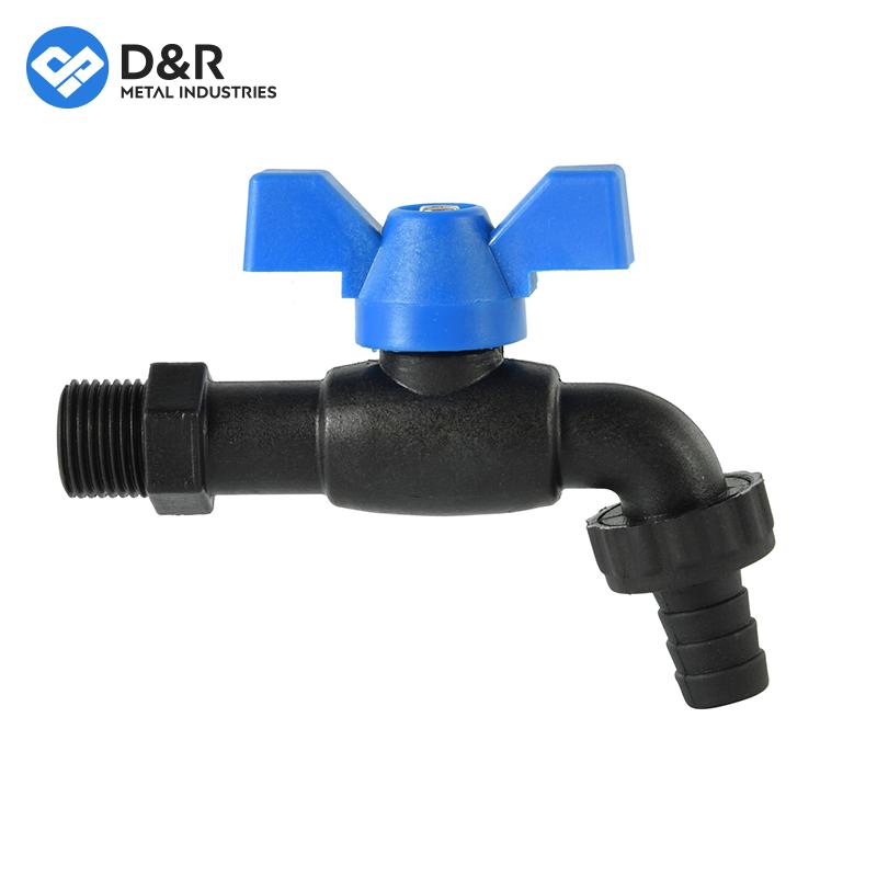 Латунный кран с нейлоновым корпусом 1/2" для воды