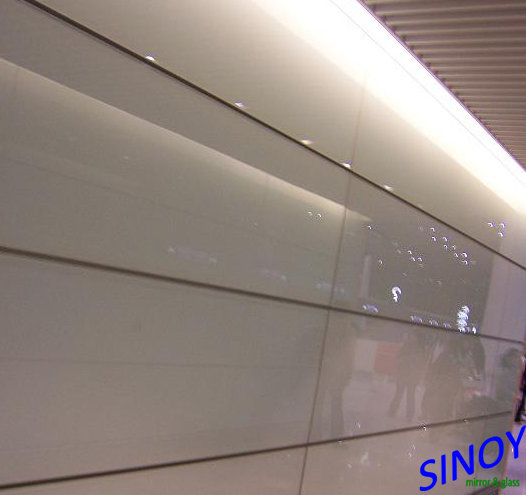 2mm to 8mm Thick Various Colors Double Coated Back Painted Glass for Interior Decorations