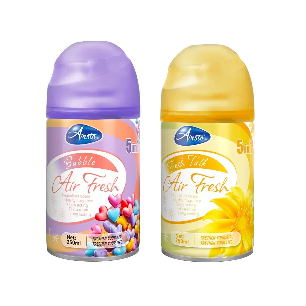 250ml 300ml Long Lasting Automatic Air Freshener Spray Refill Tropical Fruit Air Freshener