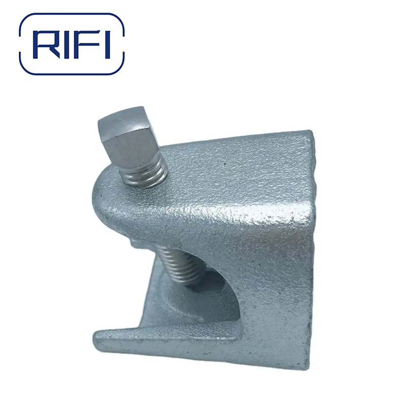 Хомут C-образный для швеллеров, усиленный, оцинкованный