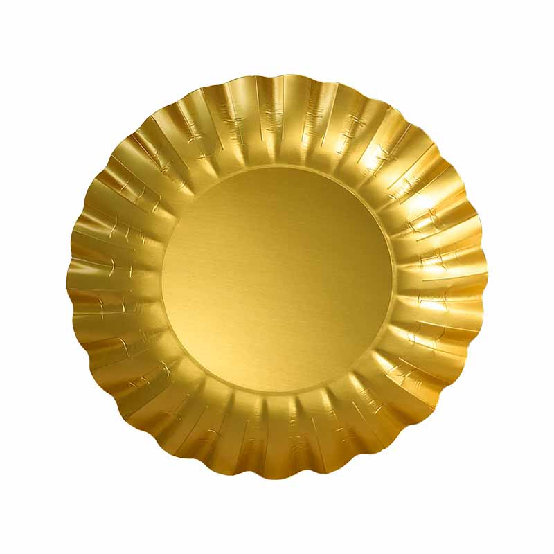 Modern Disposable Paper Dinnerware Sets Paper Tray for Parties Weddings and Restaurants Paper Plate Supplier