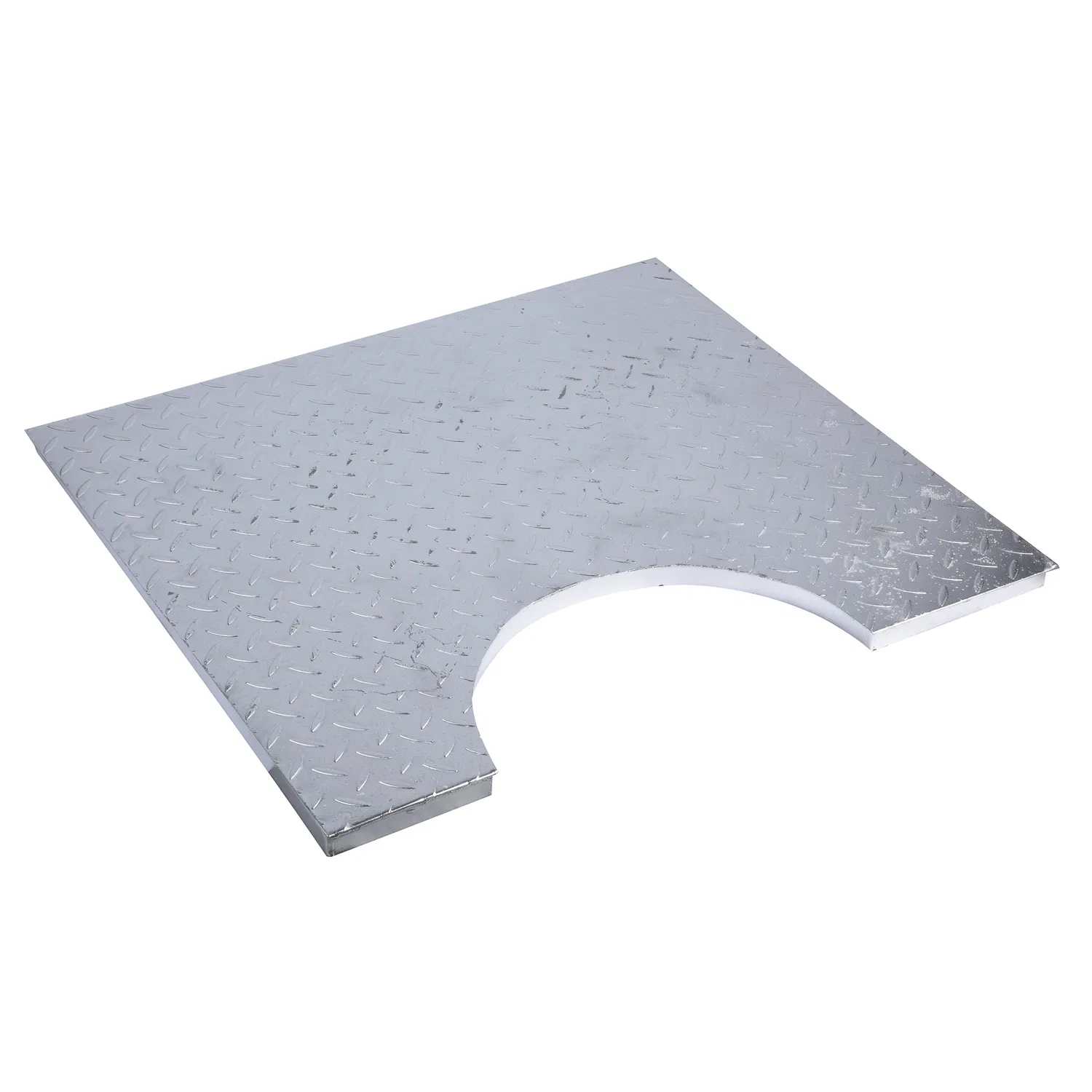 Hot DIP Galvanized Compound Bar Steel Grating with Checkered Plate for Catwalk