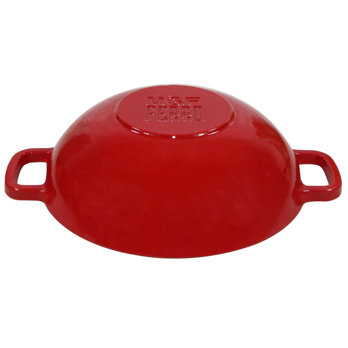 Чугунный вок Cookwin 30 см с эмалированным покрытием