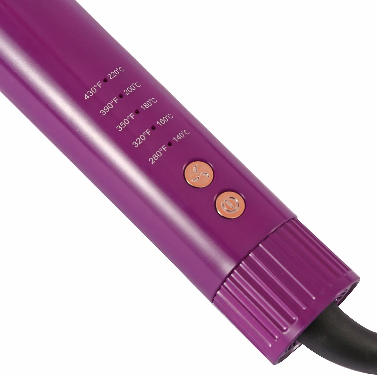 Smart Adjustable Temperature Automatic Curling Iron and Brush