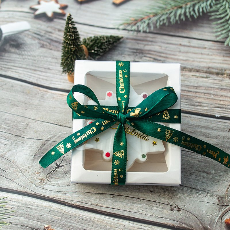Exquisite Handmade Christmas Soap Gift Set with Elegant Designs