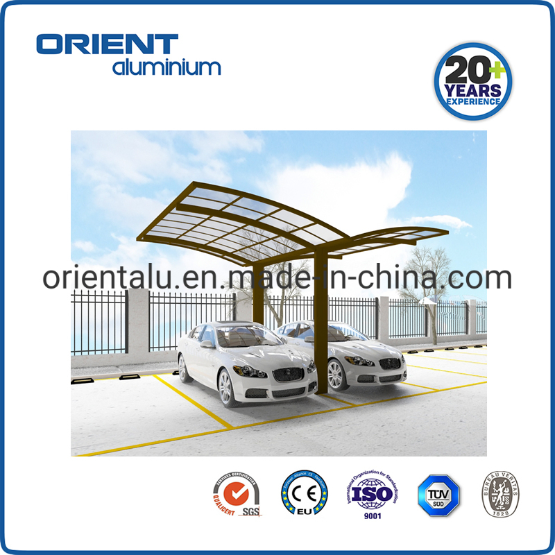 3.3mm Polycarbonate Solid Sheet Sheet Customzied Aluminium Car Shelter for Wholesaler
