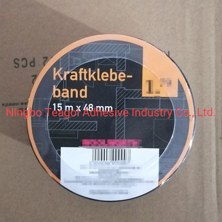 48mmx15m PVC Duct Tape Black 48mmx15m Pipe Wrapping Tape Black