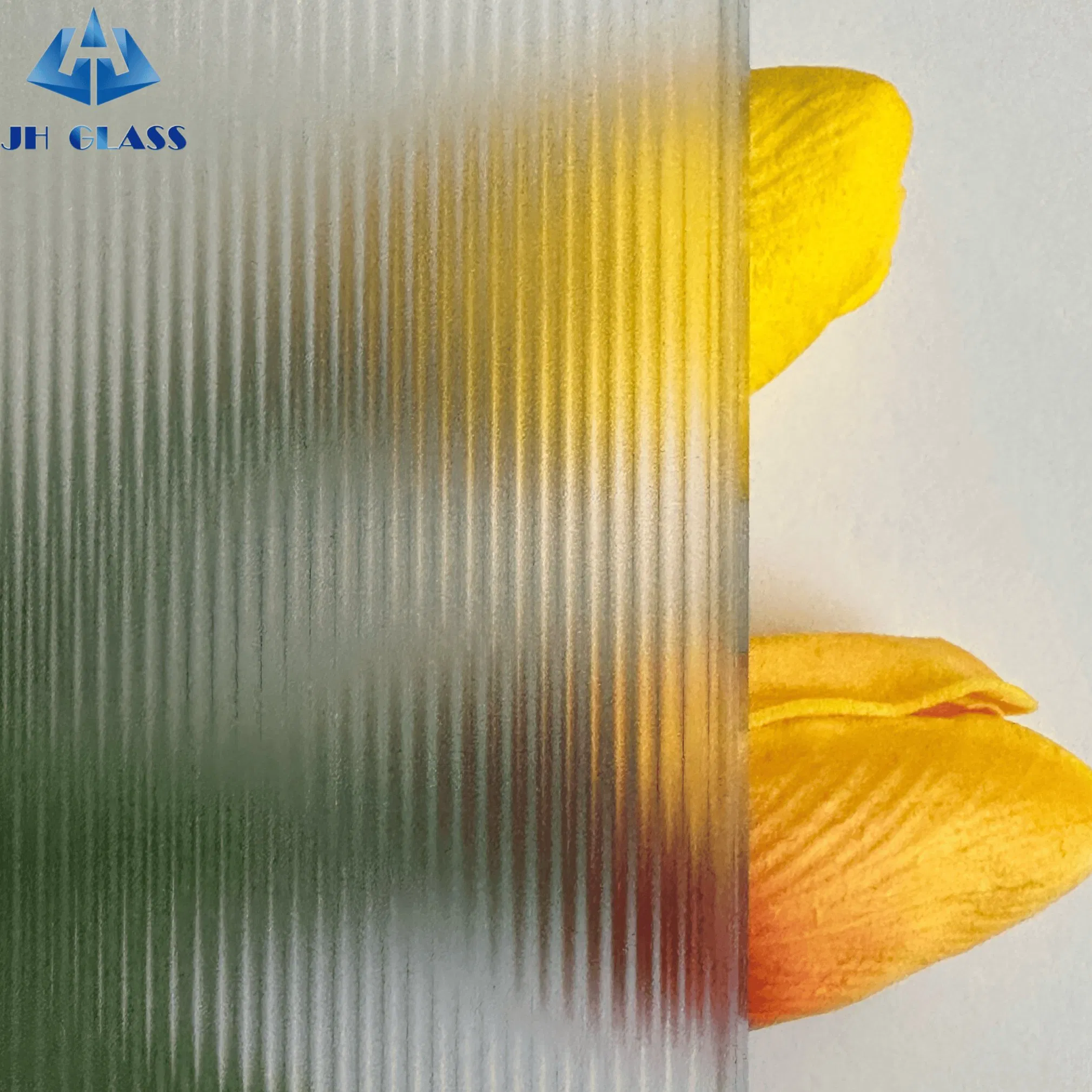 Customized Size Art Building Crystal/Mistlite/Pyramids Pattern Glass for Windows