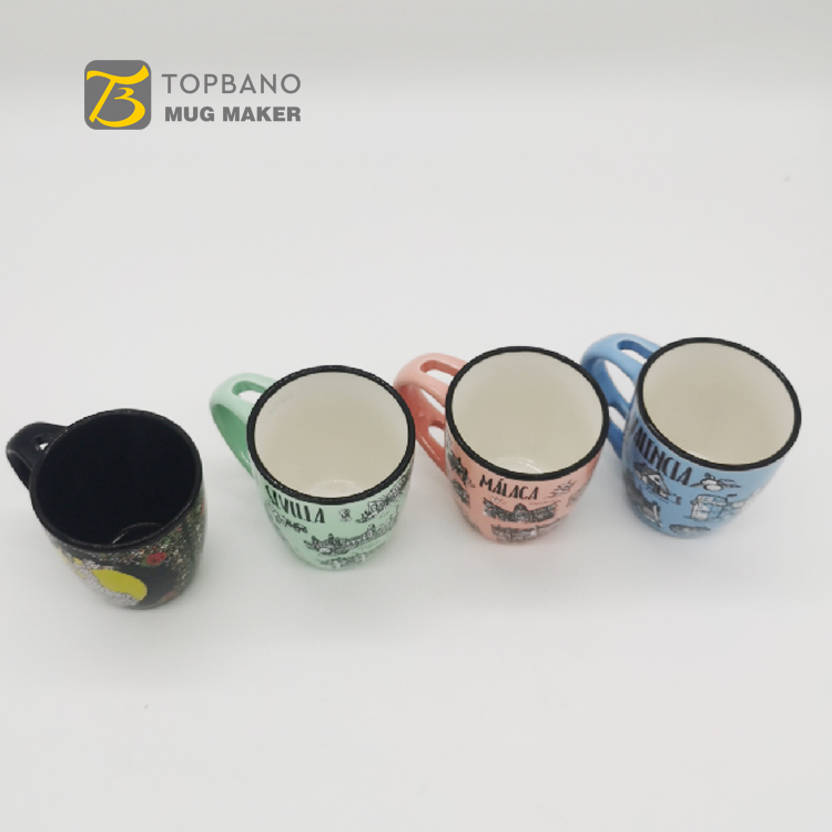 Tp-CE0105h Espresso Ceramic Latte Porcelain 120ml 180ml Coffee Cup Mug