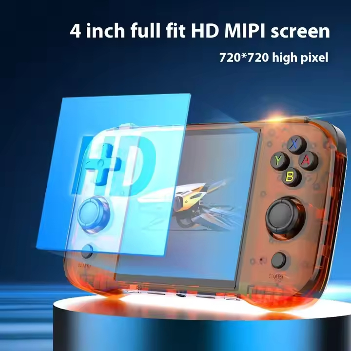 Портативная консоль R46s с 15000 игр, 4 дюйма, 64 ГБ