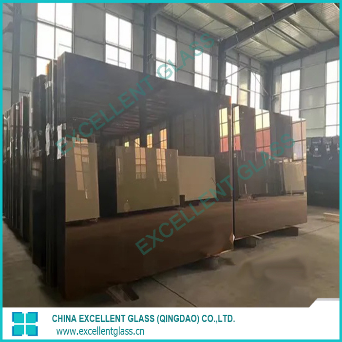 Siver Mirror/Vinyl Film Mirror/Epoxy/Tempered/Polished/Shaped/Wardrobe/Colored/Bronze/Gray