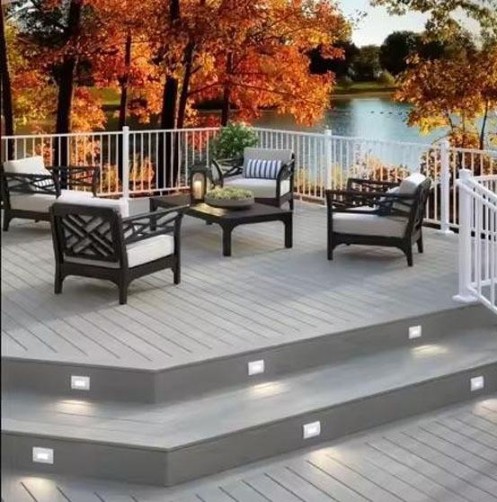 Y L Modern Style Terrace Fence House Deck Aluminum Staircase Balustrades Stair Balcony Railing