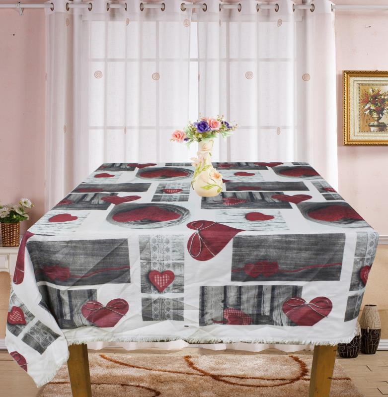 100% Polyester Custom Printed Design Tablecloth/Runner Manufacturer