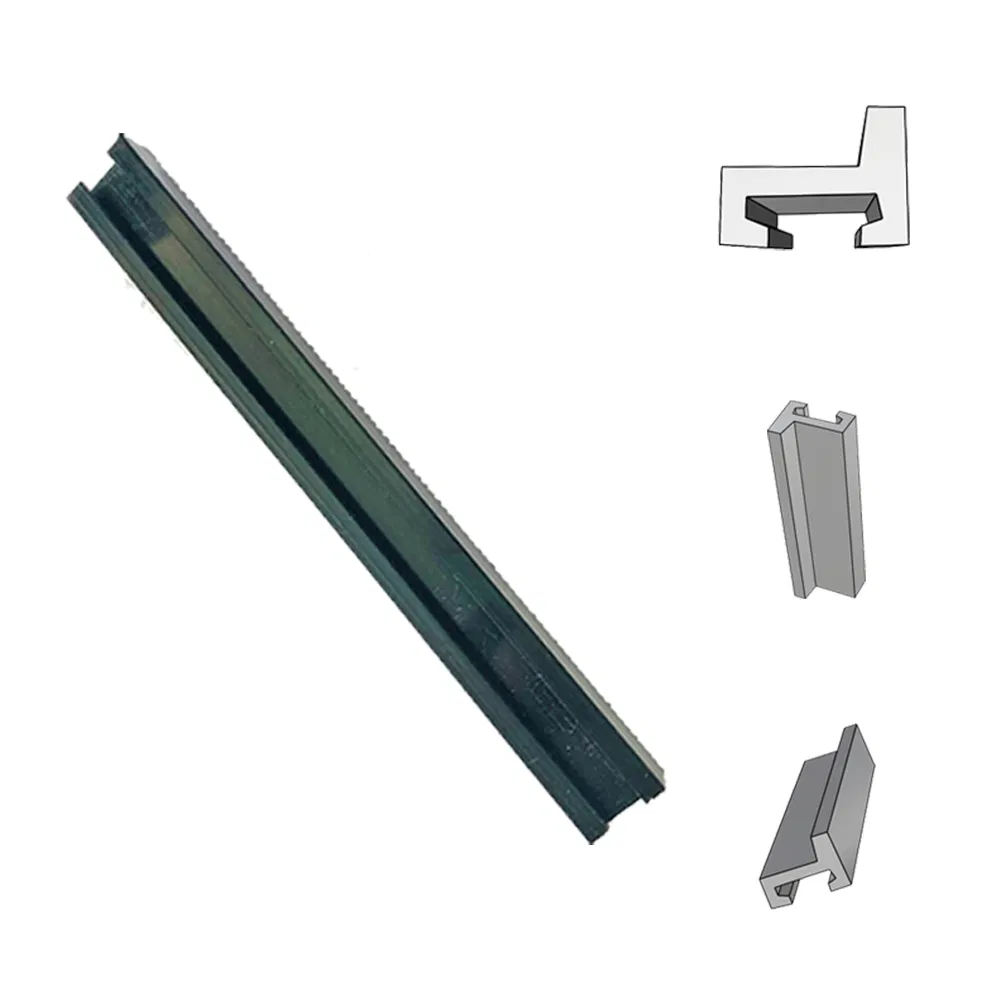 UHMWPE Conveyor Chain Guide Systems Wear Resistant Low Friction