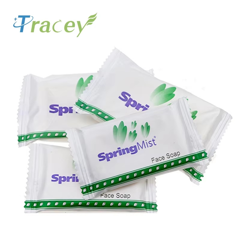 Hot Selling Tracey Hotel Organic Bath Facial Soap-Travel Size Scented Exfoliating & Basic Cleaning Wholesale for Whitening