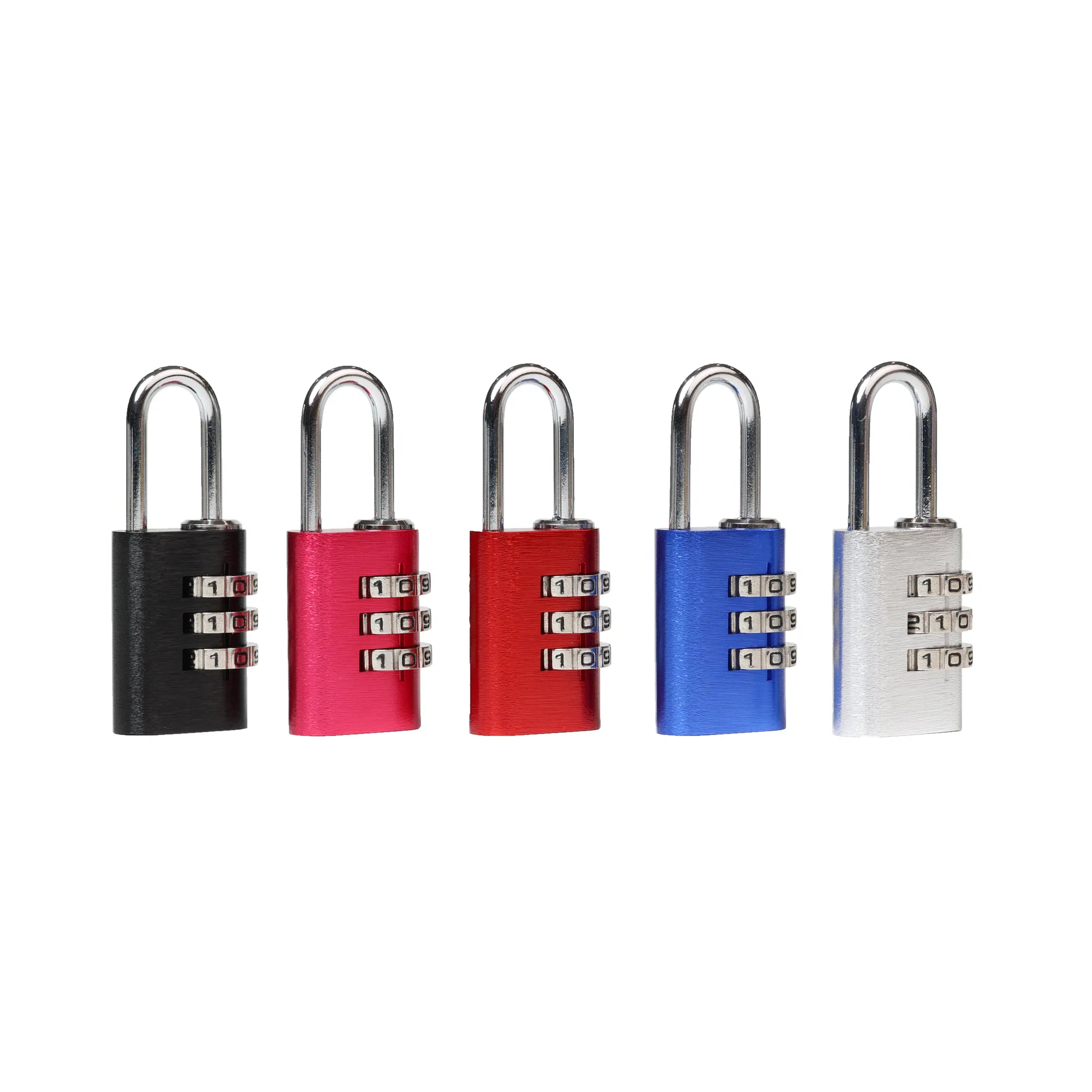 Combination 3 Candado Digital Password Aluminum Keyless Pad Lock Padlock with Harden Shackle