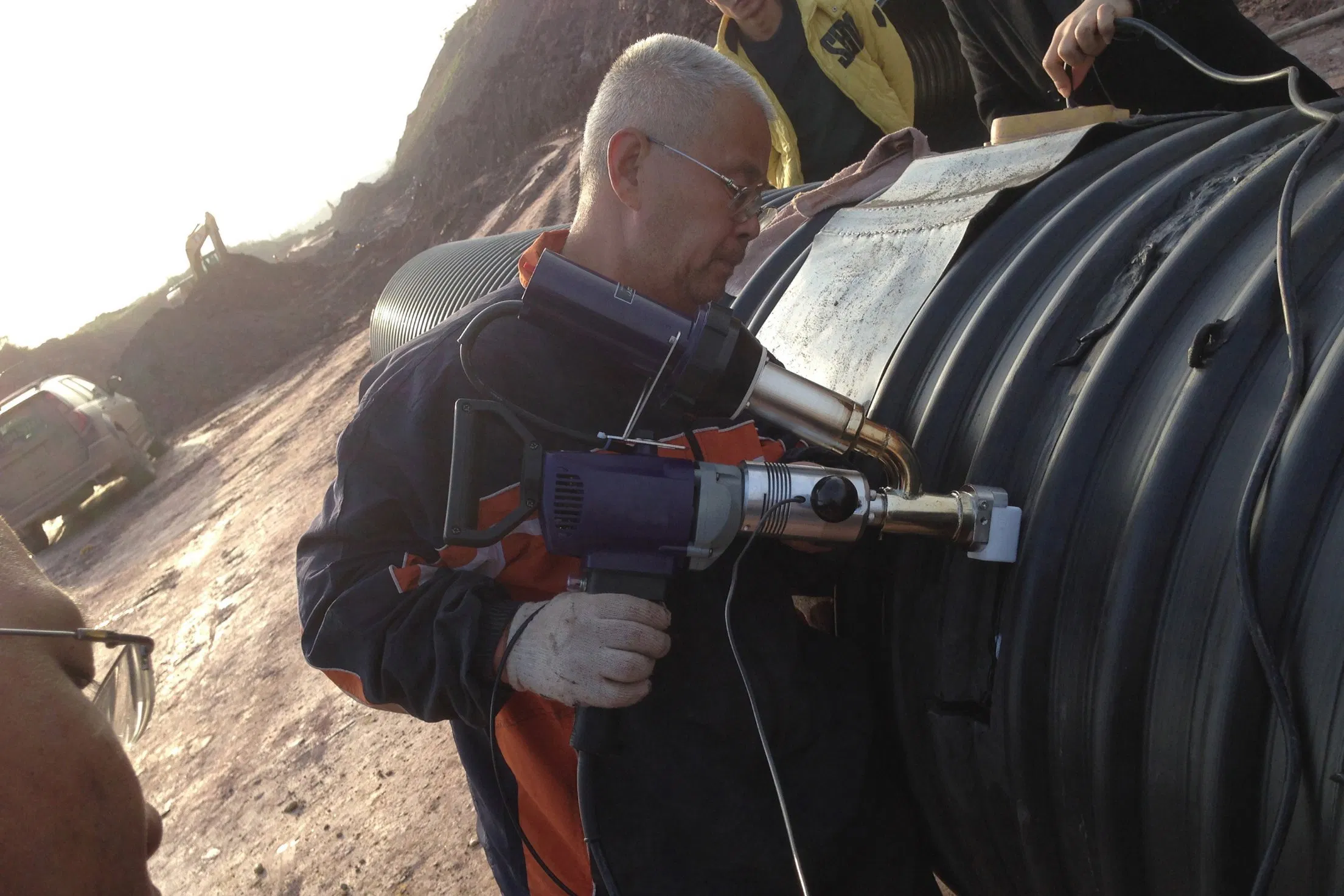 Factory Price Weldy Hot Air Gun Booster Ex3 Extrusion Welder