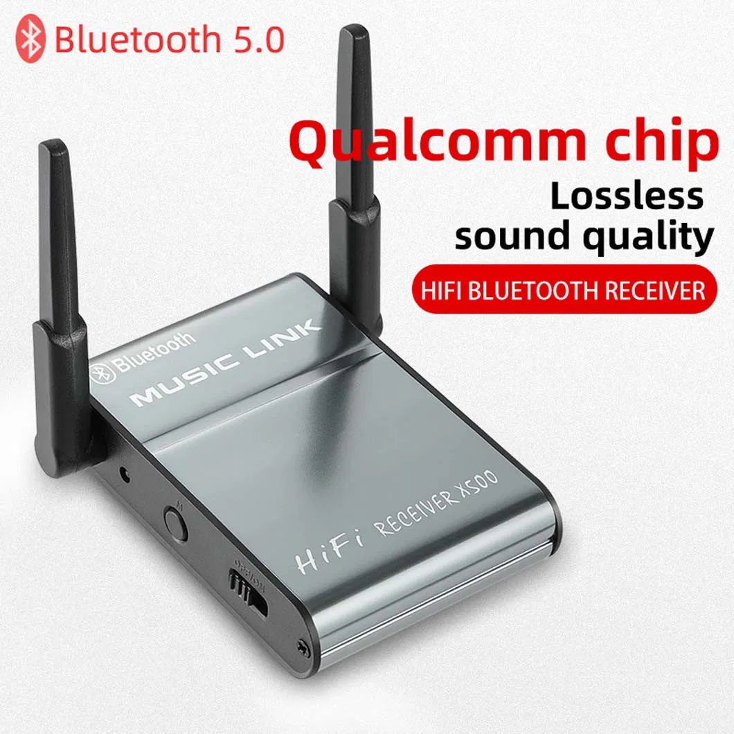 CSR Bluetooth Audio Adapter for Headphones, Headset, Speaker, Wireless Receiver with Mic