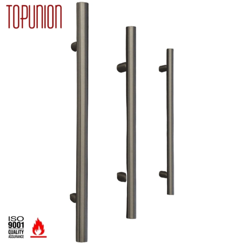 Stainless Steel Frameless Glass Door Round Tube Pull Handle