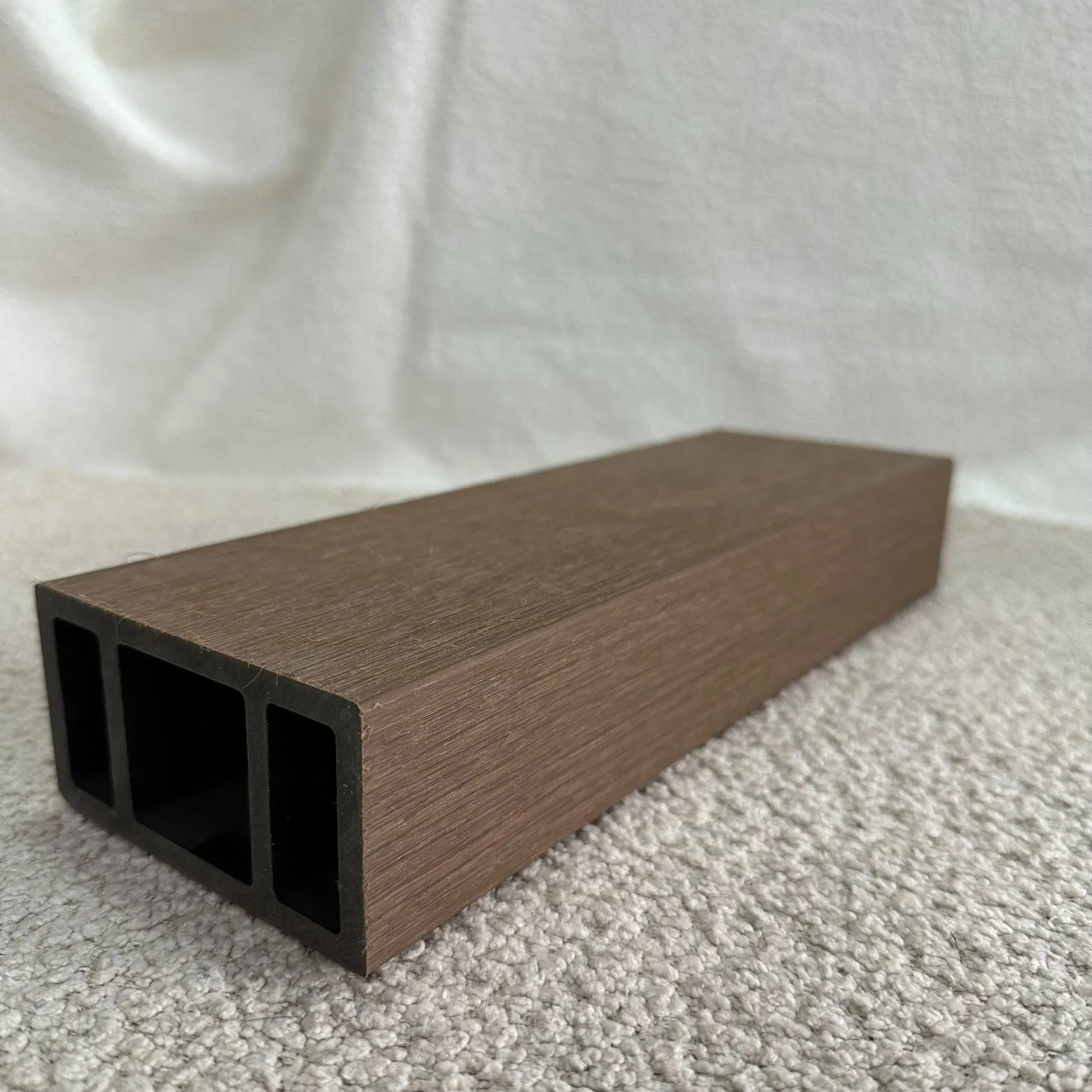 Ventilated WPC Louver Multi-Directional Airflow Thermal Regulation Low Maintenance