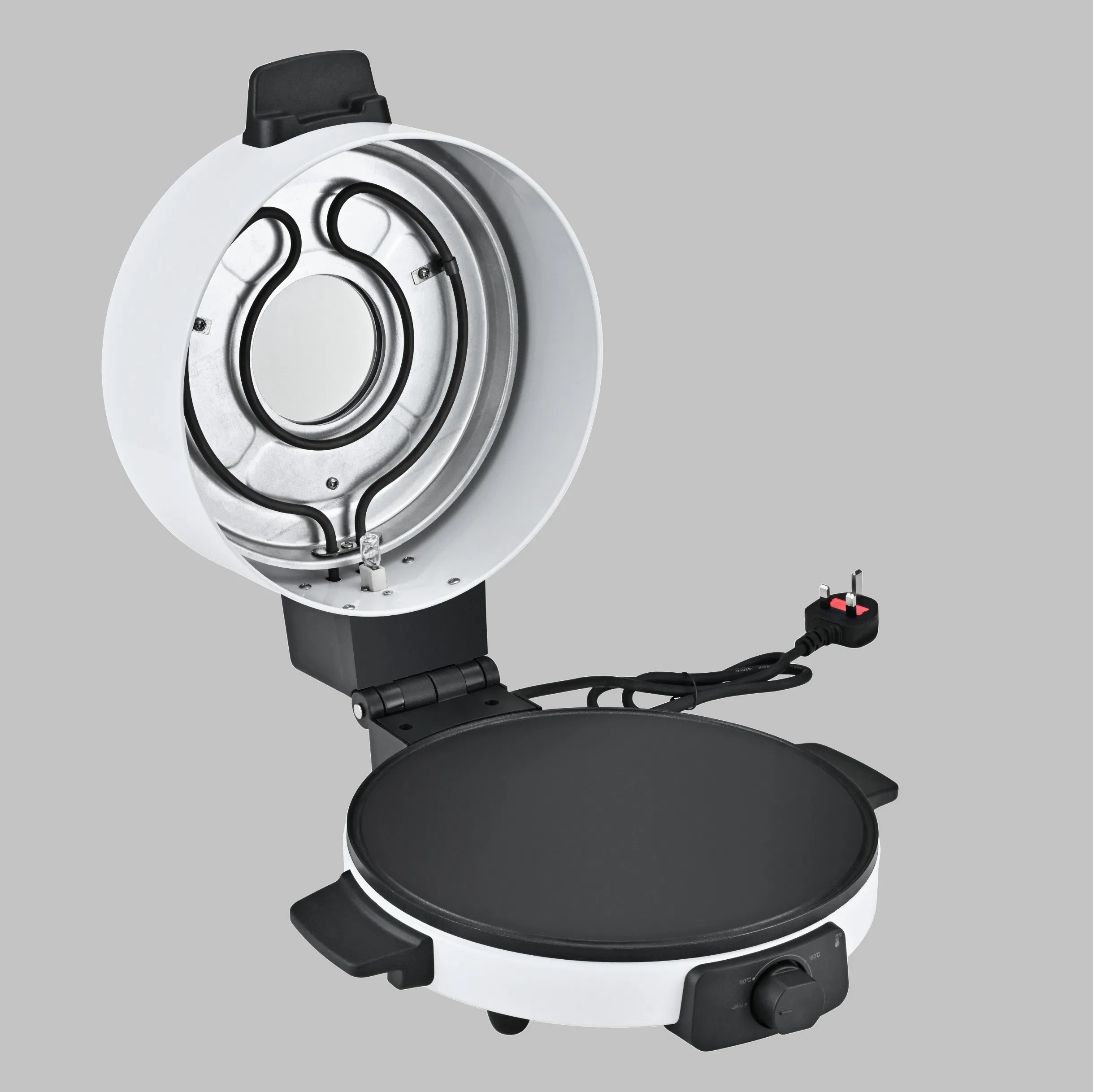 Electric Arabic Bread Maker with Window with Inner Lamp 30cm