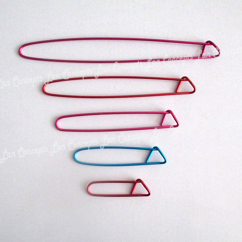 Safety Pin Crochet Locking Stitch Marker Knitting Tool Craft Accessories La0394