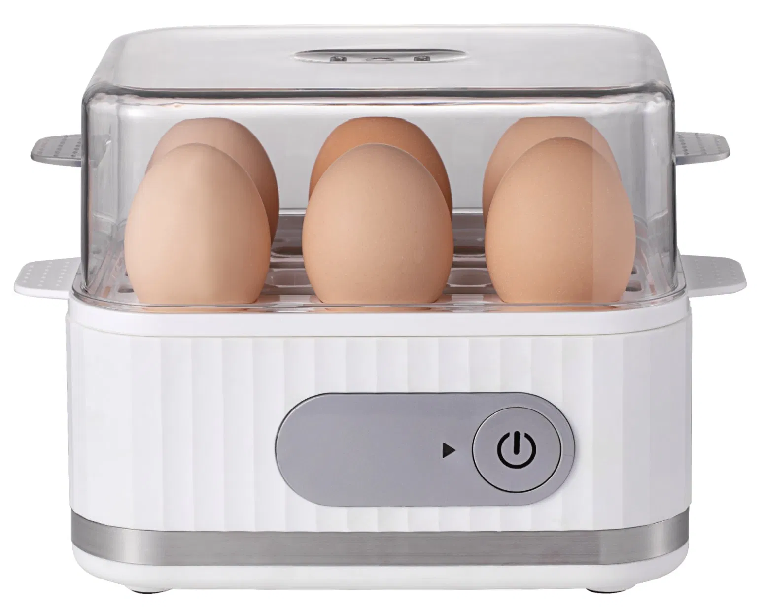 Ultimate 6-Egg Mechanical Egg Boiler with Timer & Anti-Dry Feature