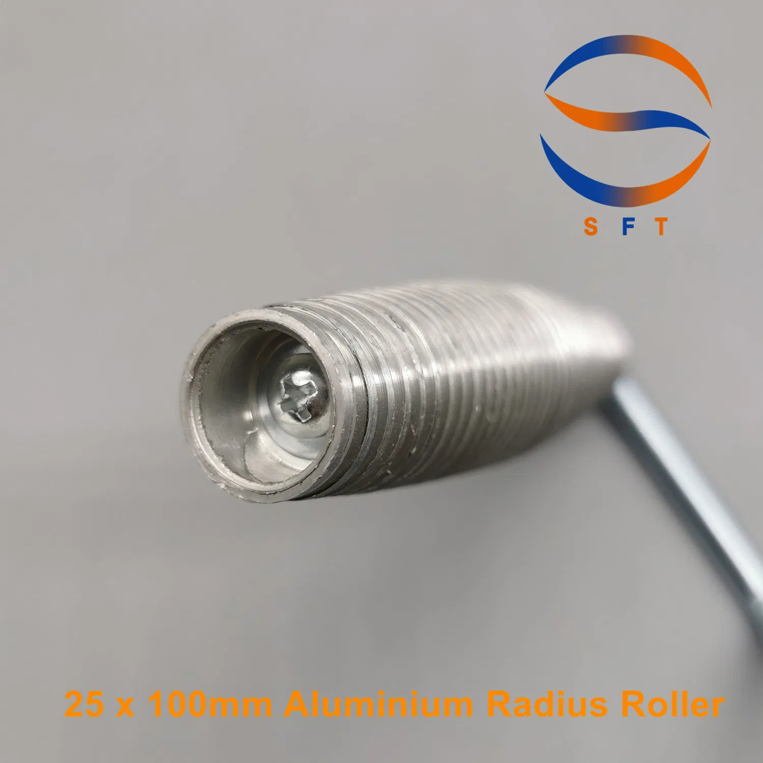 25mm X 100mm Aluminium Barrel Rollers for Fiberglass Laminates