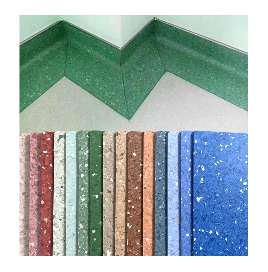 Anti-Baterial Homogeneous Sheet Vinyl Flooring Roll for Hospital Operating Room