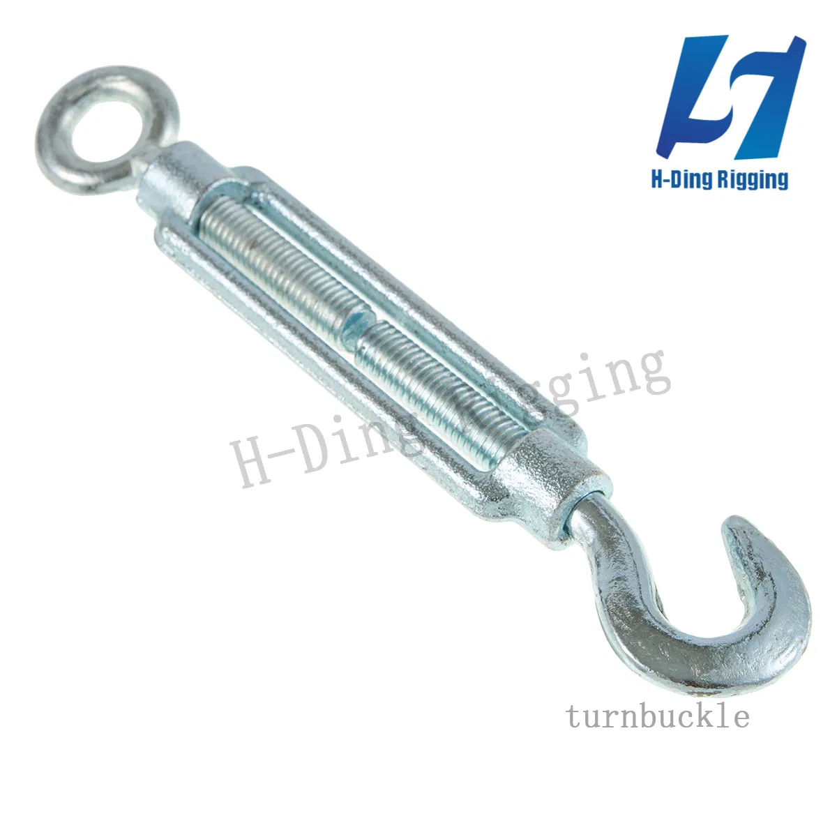 Jaw & Jaw/Eye & Eye/Jaw & Eye /Hook Forged Carbon Steel Zinc Plated Electro Galvanized DIN1480 Us Type Turnbuckle