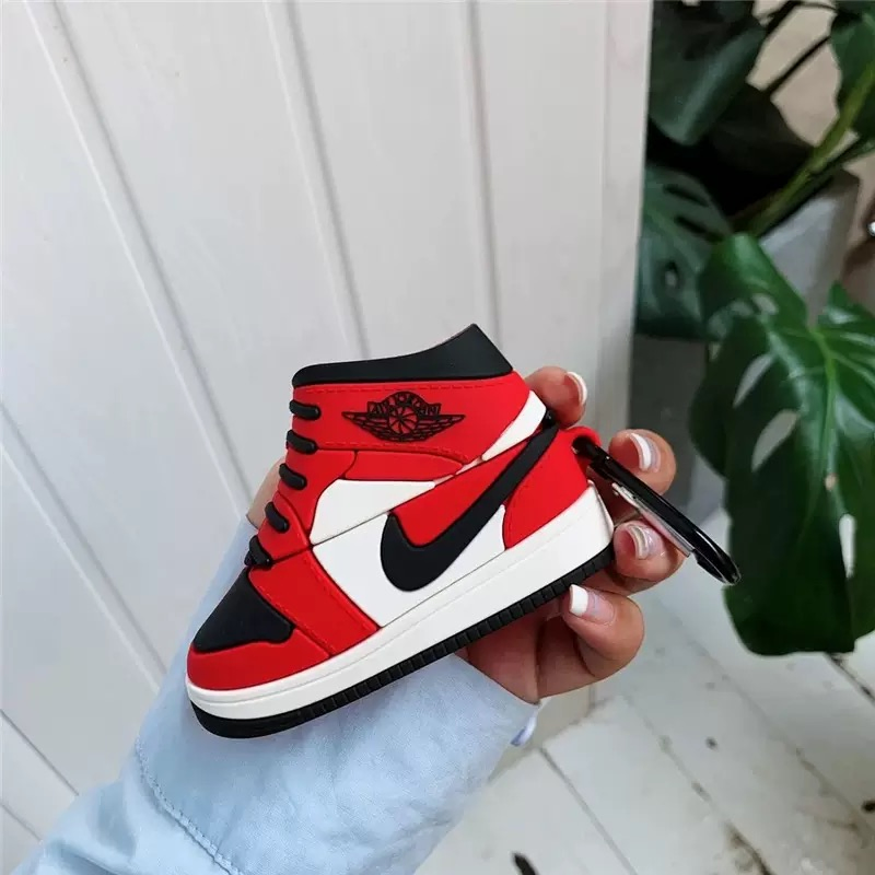 3D Fashion Brand Sneaker Designer Shockproof with Hook Protective Case for Airpods 2 for Airpod 1 2 PRO 2 3