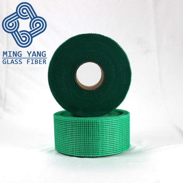 Blue Self-Adhesive Fiberglass Mesh Drywall Tape for Cracks Repairing